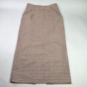Vintage Long Wool Pencil Skirt By Alanni By Donny Brook Size 10 Acadamia Office